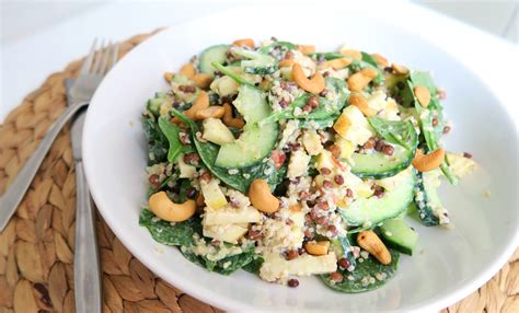 vegan recept quinoa salade optima vita