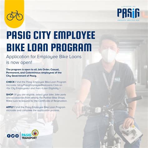 interest bike loan program inilunsad sa pasig city dziq radyo inquirer