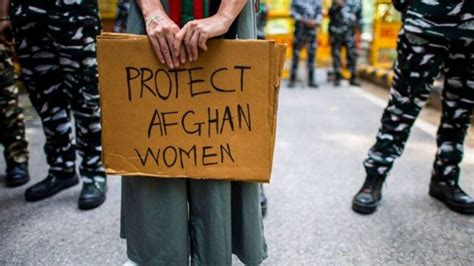 Afghanistan Taliban Takes Another Womens Rights Protester Bbc News