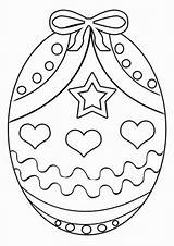 Uova Pasqua Stampare sketch template