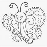 Coloring Butterfly Pages Transparent Pngitem sketch template