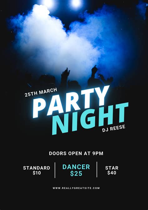party poster template