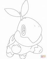 Turtwig Coloring Pages Clipart Comments Clipground Click sketch template