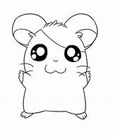 Hamtaro Fofo Adorável Colorironline sketch template