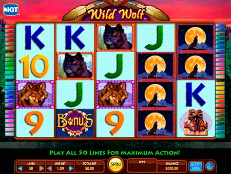 play wild wolf  slot igt casino slots