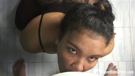 love home porn hot asian employee sucks dick in the bathroom porndoe