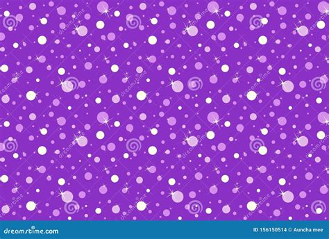 Polka Dots On Purple Background Royalty Free Stock Image