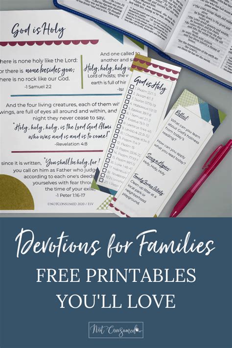 simple devotions  families  printables youll love devotions