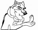 Balto Coloring Printable Pages Library Wolf Popular sketch template