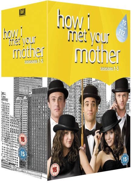 how i met your mother seasons 1 5 complete box set dvd