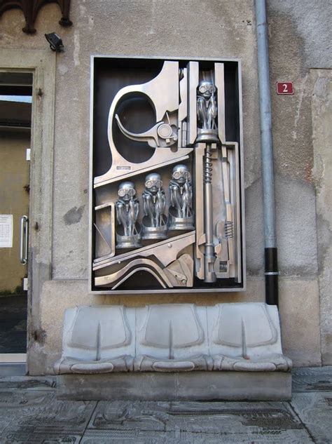 Sculptures By H R Giger In Gruyeres