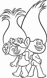 Poppy Coloring Pages Troll Hunter Template Drawing sketch template