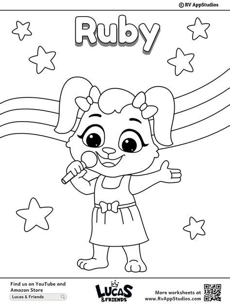 sing coloring pages  kids