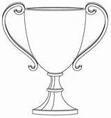 Trophy Colouring sketch template