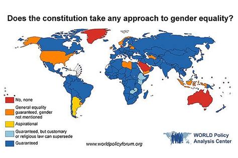 5 maps that reveal inequality around the world gender equality