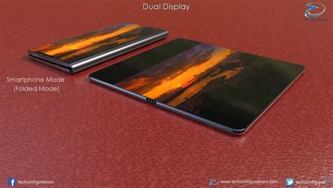 iphone  flex shows   flexible dual display smartphone  apple    techeblog