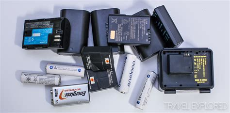 multiple memory cards batteries travel explored