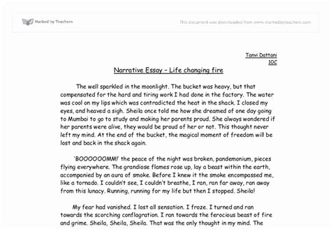 30 Examples Of Personal Narratives Example Document Template