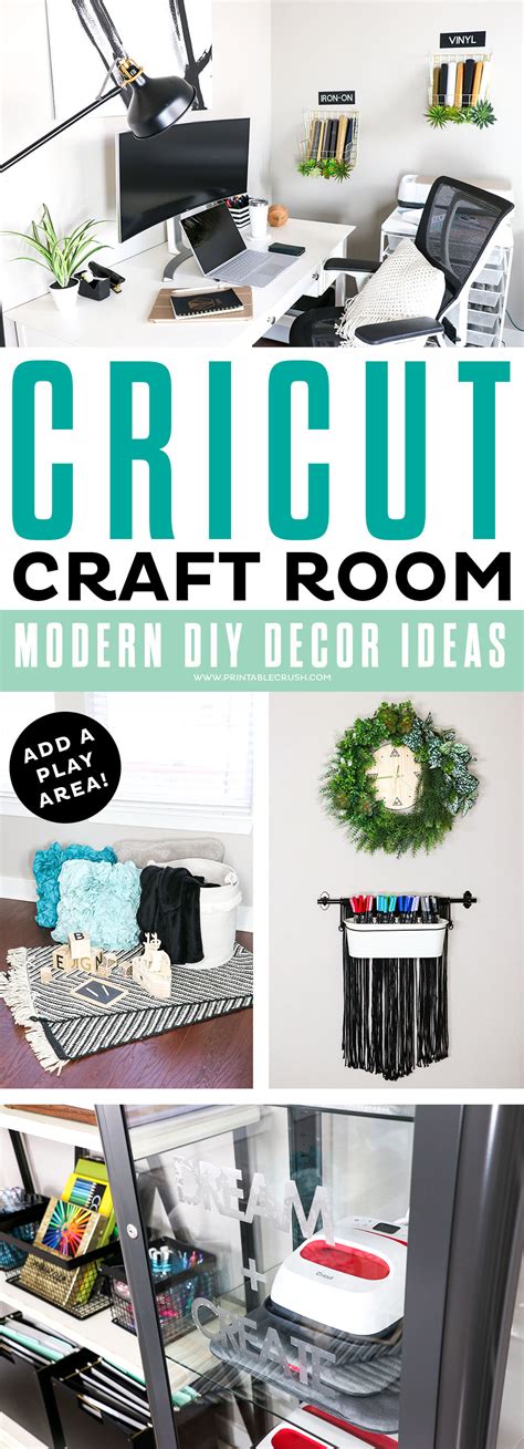 cricut craft room diy decor ideas printable crush