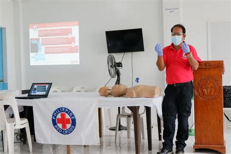 pydo and philippine red cross conducts emergency first aid