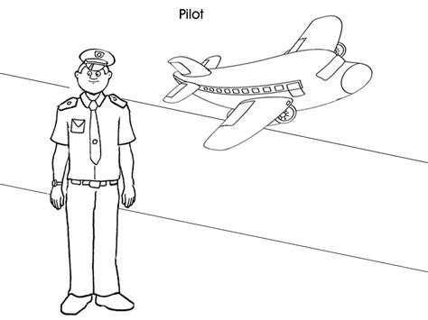 activities  kids pilot colouring pages