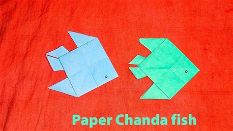 instructions   paper chanda fish crafty creations
