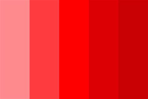 true red color palette