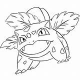 Ivysaur Coloring Pages Pokemon Printable sketch template