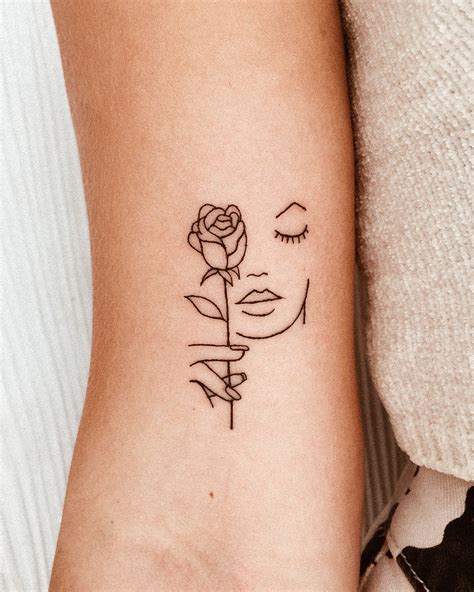 unique small simple forearm tattoos  girls