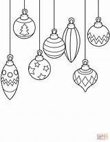 Coloring Christmas Ornaments Ornament Easy Pages Drawings Printable Rocks Sheets sketch template