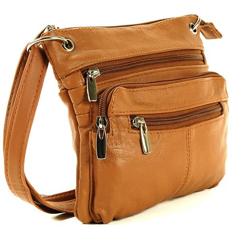 womens purse cross body shoulder bag leather handbag organizer messenger tote