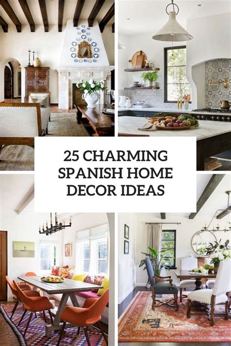 charming spanish home decor ideas tickabout