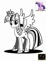 Twilight Coloring Sparkle Pages Princess Alicorn Color Getcolorings Print Printable Template sketch template