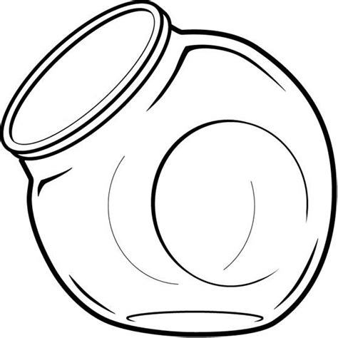 cookie jar clipart outline  images wikiclipart