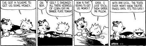 calvin and hobbes by bill watterson for april 14 2017