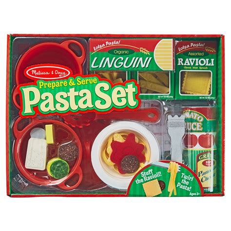 melissa doug prepare  serve pasta set  walmartcom walmartcom