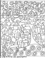 Karla Gerard Colorare Disegni Coloring Coloriages Papier Tapis Hooking Fins Sea Risultati Peinture Primitive Adulte Tissu Broderie Géant Modèles Bricolage sketch template