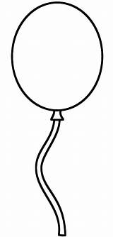 Balloon Coloring Drawing Pages Line Leap Clipart Balloons Clipartbest Getdrawings 800px 57kb sketch template