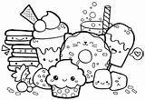 Coloring Kawaii Pages Yummy Rocks sketch template