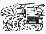 Truck Dump Coloring Pages Printable Kids Landfill Plow Snow Color Print Titan Posted Getcolorings Realistic sketch template