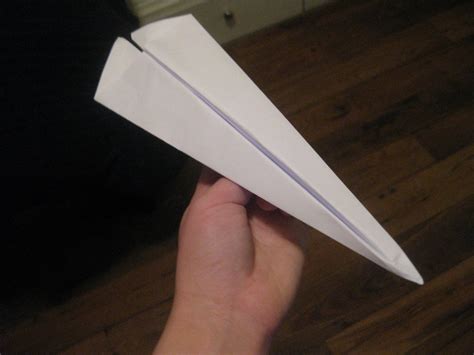 easy paper airplane  steps instructables