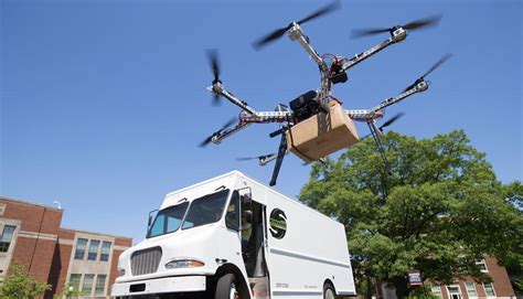 truck firm   deploy delivery drones   move engadget