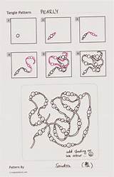 Zentangle Tangle Patterns Zentangles Doodles Pearly Doodle Drawings Zen Von Sandra Artikel Pattern Choose Board Mandalas Scegli Bacheca Una Ca sketch template
