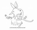 Bilby Pinnwand sketch template