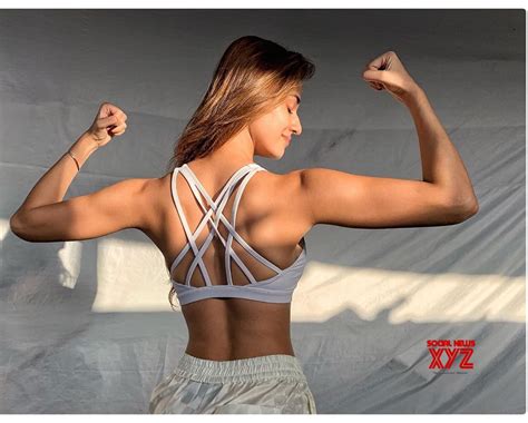 actress disha patani flexing muscles in hot new stills social news xyz