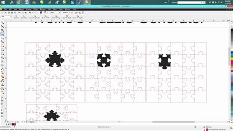 corel draw tips tricks jigsaw puzzle generator youtube