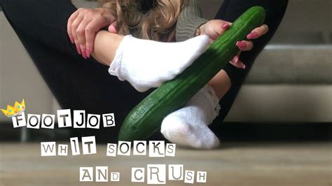 footjob sexy cucumber and crush youtube