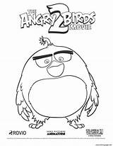 Angry Birds Coloring Bomb Pages Printable Movie Bird Big Cartoon Categories sketch template