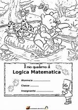 Matematica Copertina Colorare Quaderno Logica Copertine Quaderni Scuola Mondobimbo Altervista Bimbo Numeri Scienze sketch template