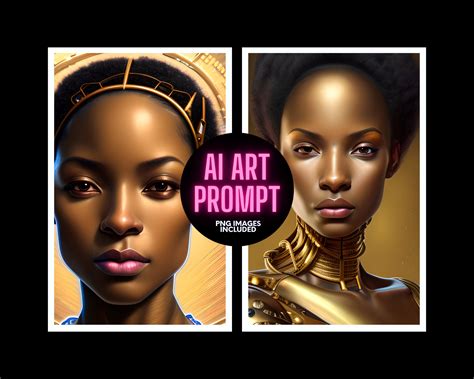 midjourney prompt black woman ai prompt dalle  hdr midjourney  ai art prompt png